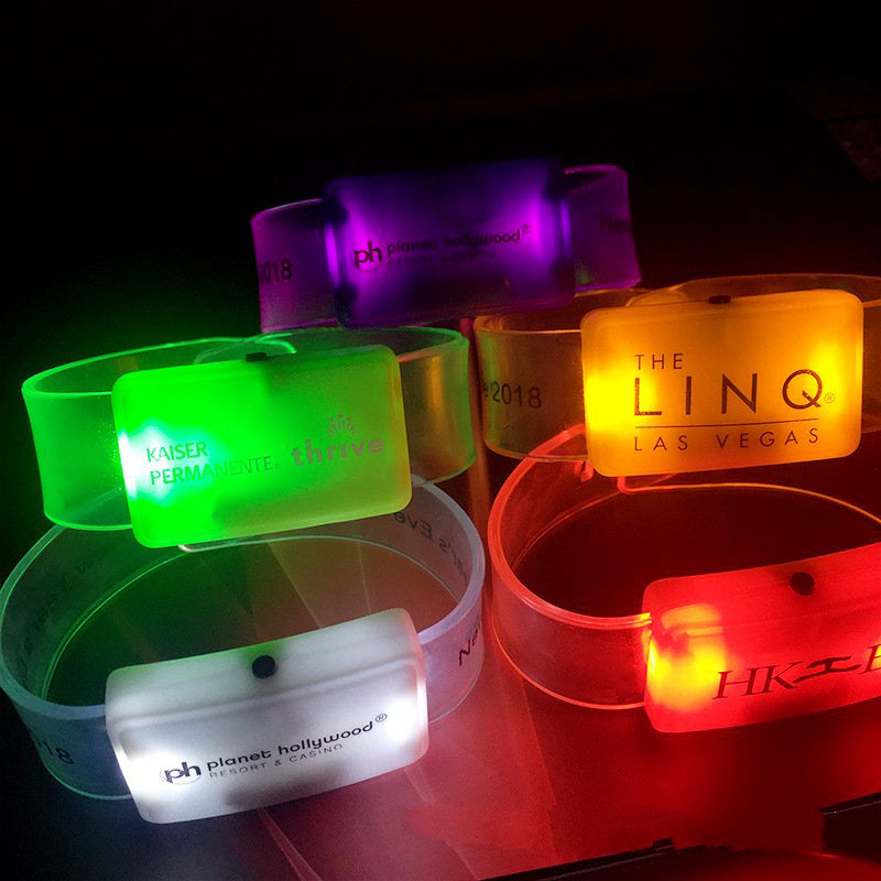 Pvc Transparent Led Wristband