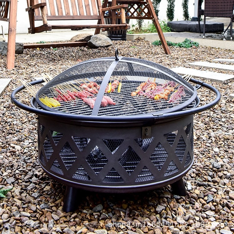 Foyer extérieur personnalisé - Par bateau