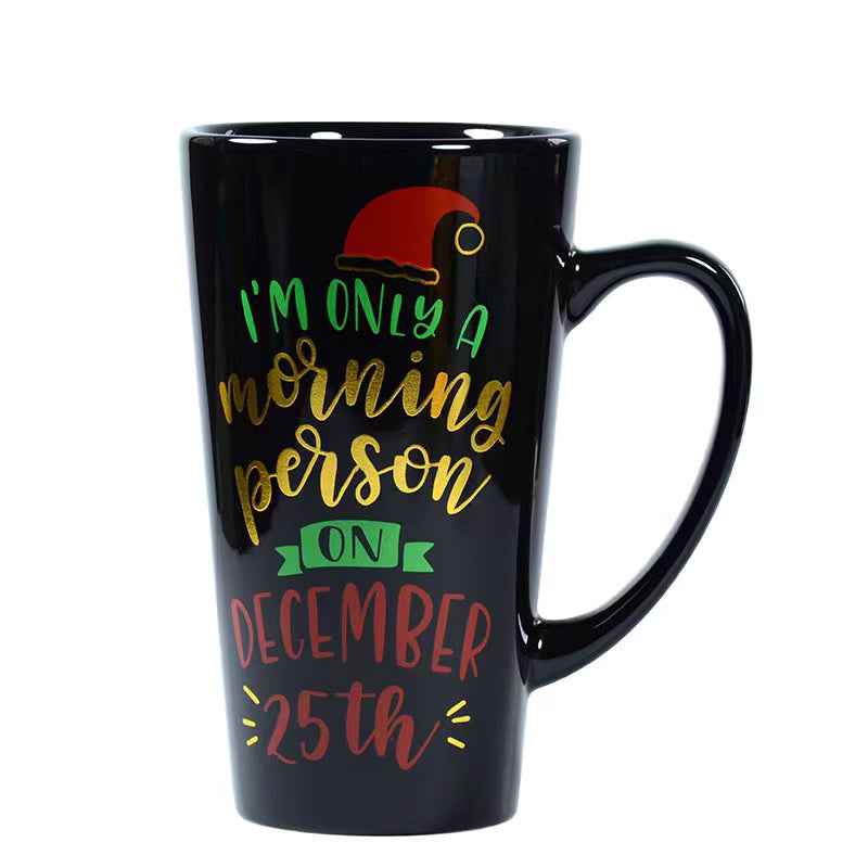 Tasse haute en céramique de 473 ml, style café, par bateau