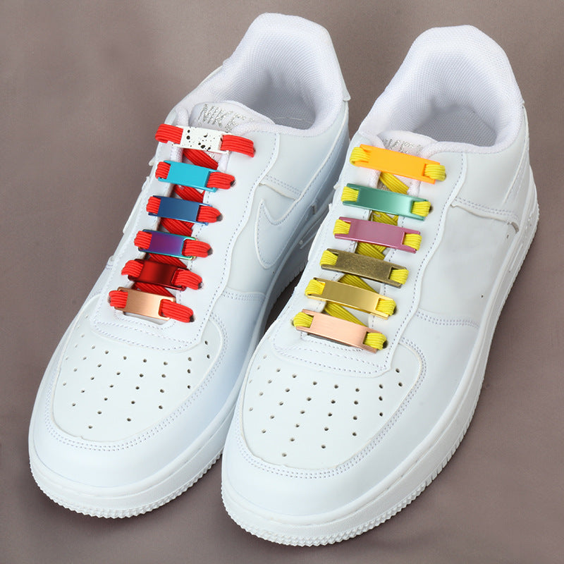 Étiquette de lacet en métal