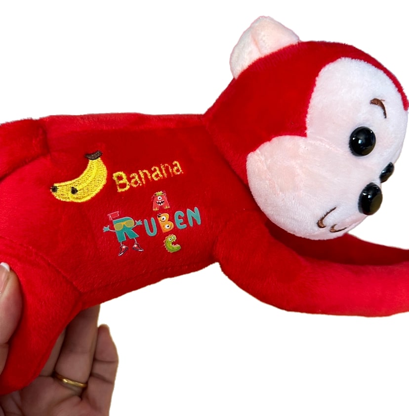 Singe en peluche