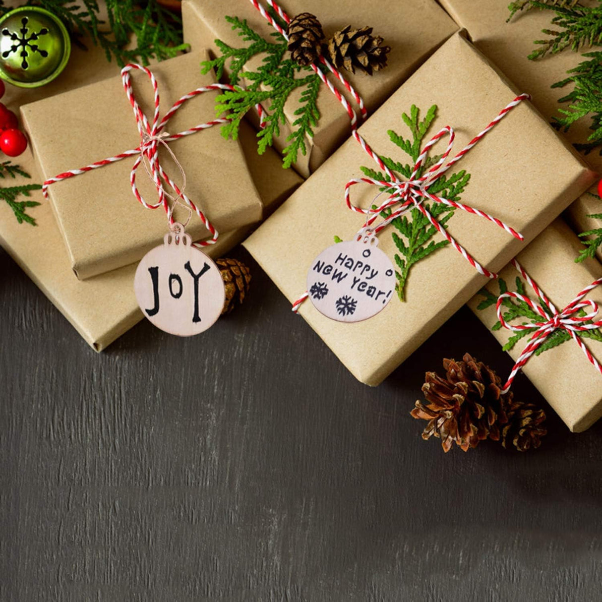 Disque rond en bois vierge de 3,5 pouces