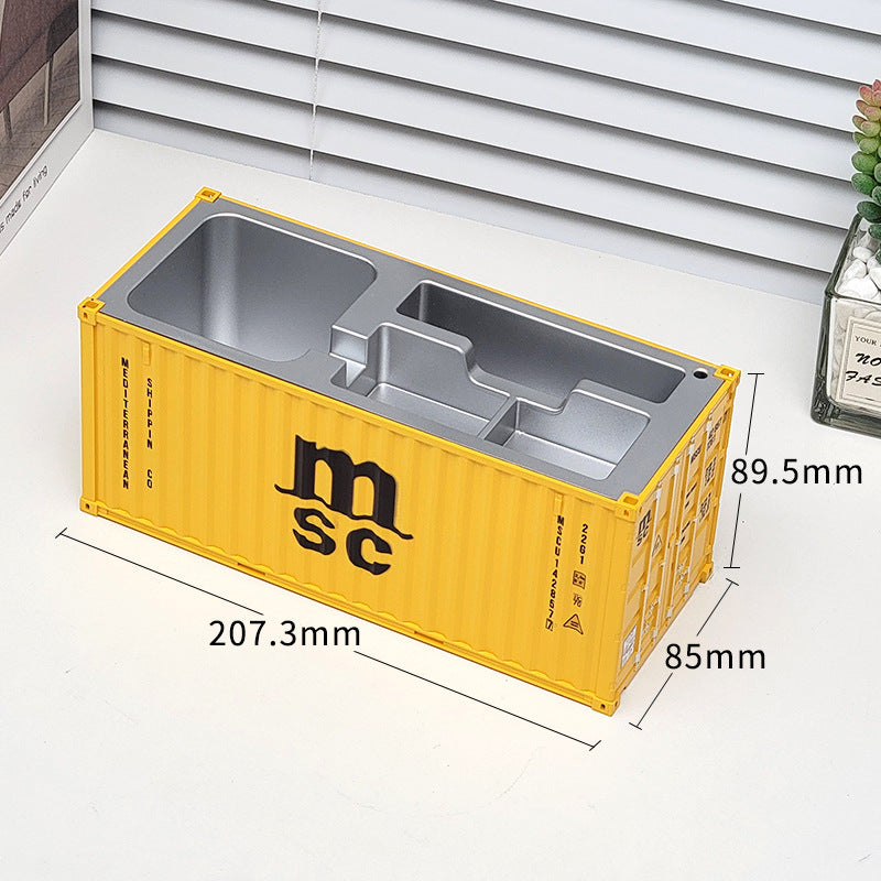 Mini porte-stylo et porte-cartes Maersk Container