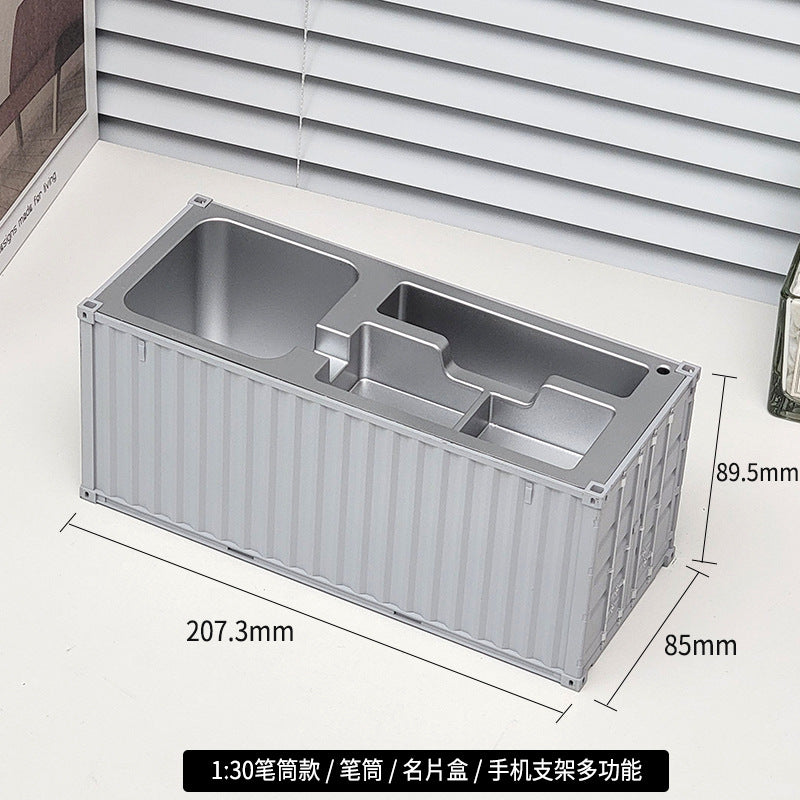 Mini porte-stylo et porte-cartes Maersk Container