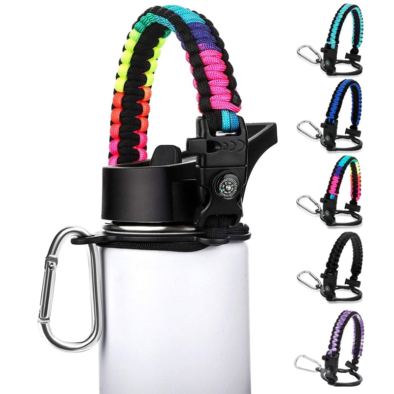 Sangle de poignée en paracorde avec boussole