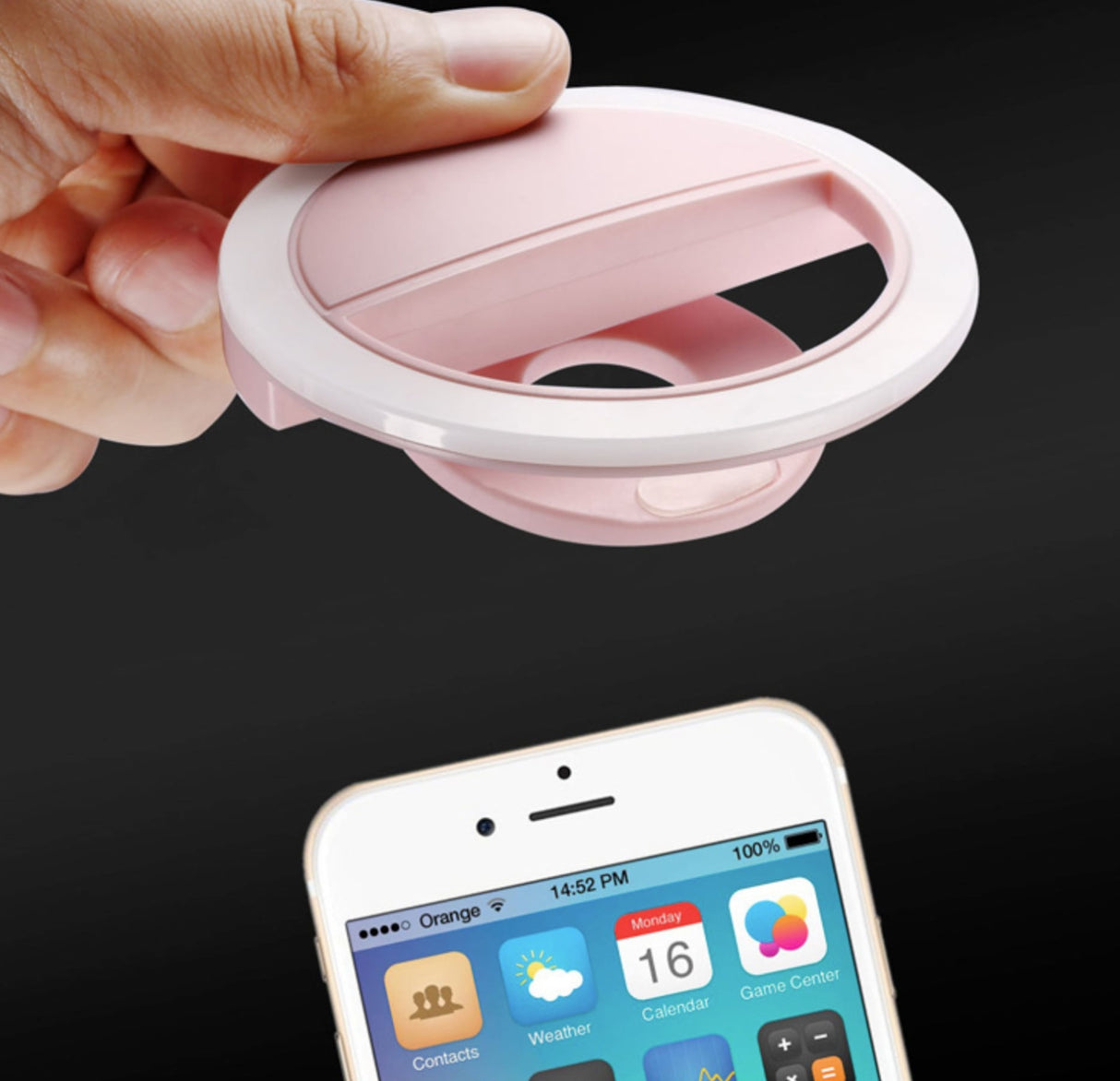 Anneau lumineux pour selfie