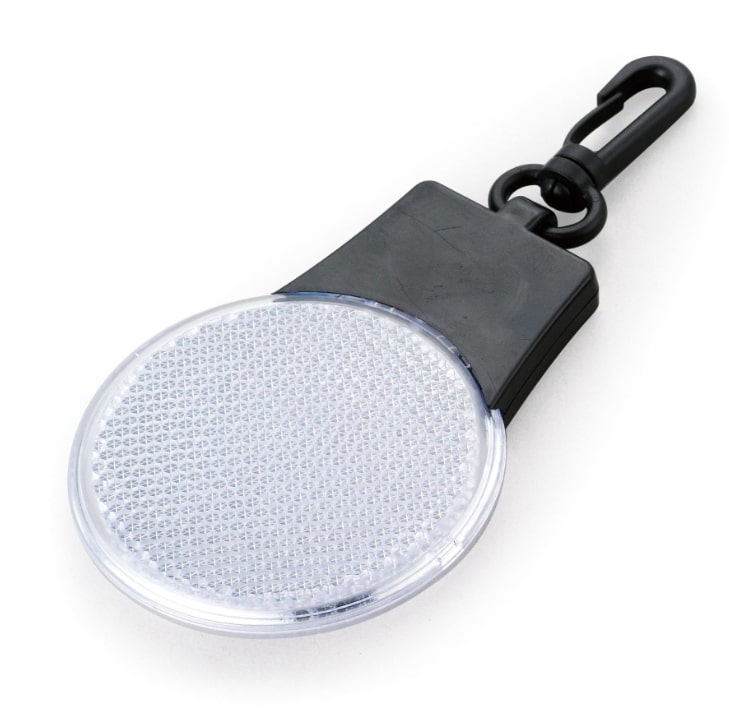 Porte-clés réfléchissant à LED