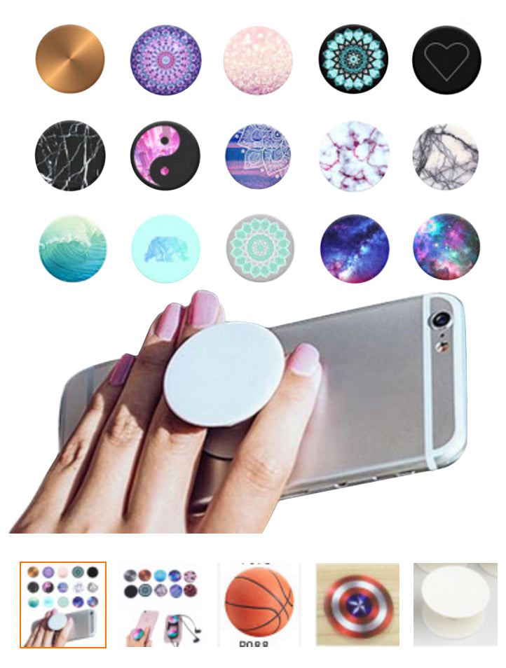 Support de téléphone avec airbag