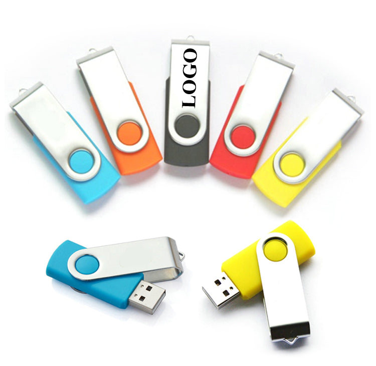 Clé USB pivotante de 2 Go