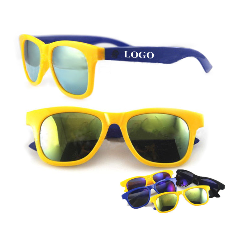 Lunettes de soleil à verres miroir