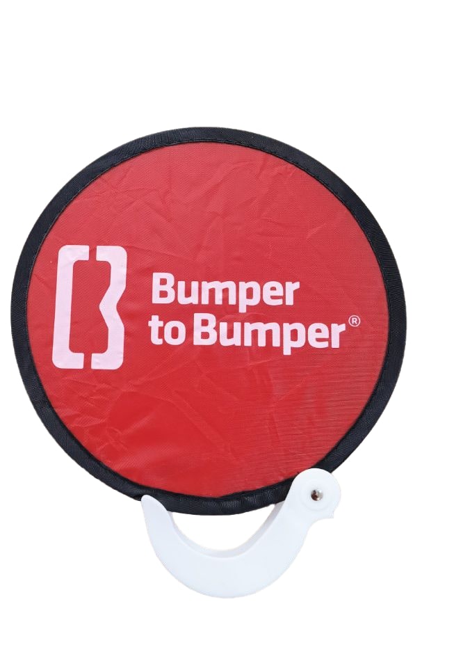 Ventilateur pliable avec poignée en plastique