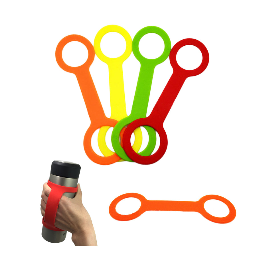 Poignée de porte-bouteille en silicone