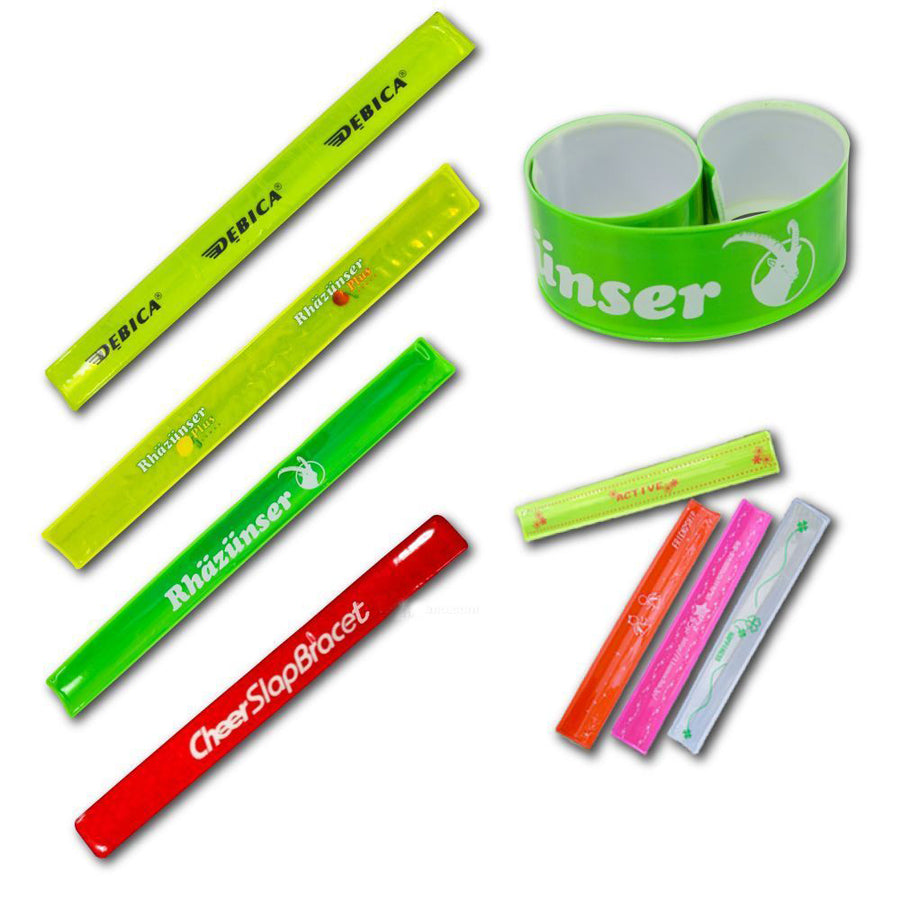 Reflective Pvc Slap Bracelet