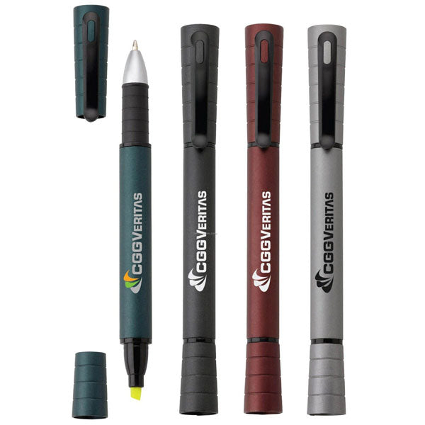Stylo à bille avec surligneur