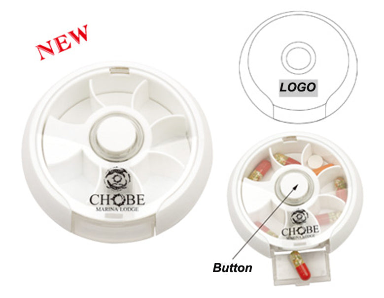 Pilulier en plastique