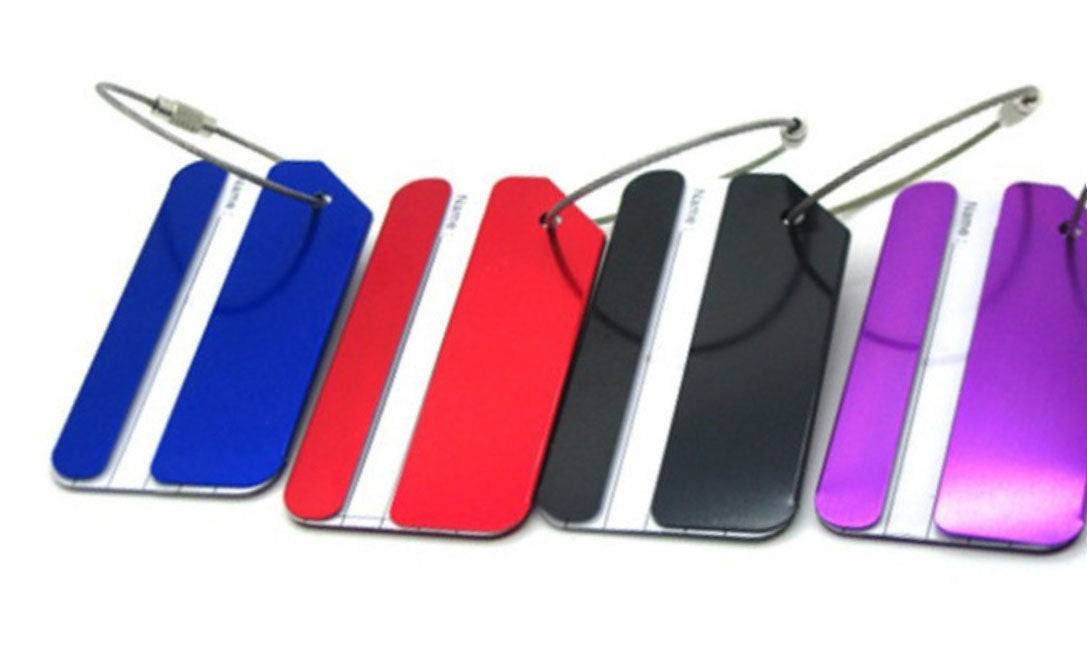 Aluminum Luggage Tag