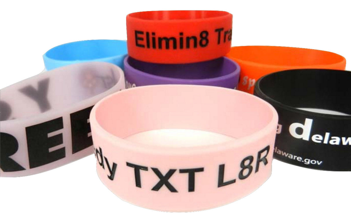 1 "bracelet de silicone