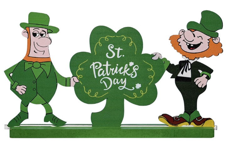 Décorations en bois pour la Saint-Patrick