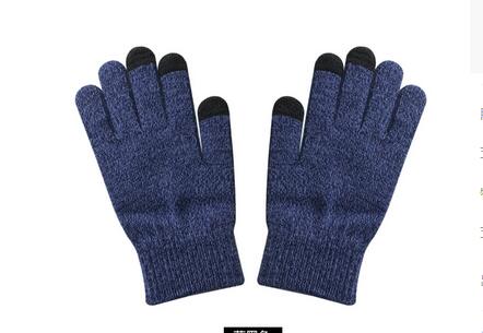 Gants tactiles à 5 doigts pour textos