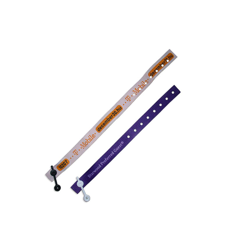 Bracelet tissé à pression