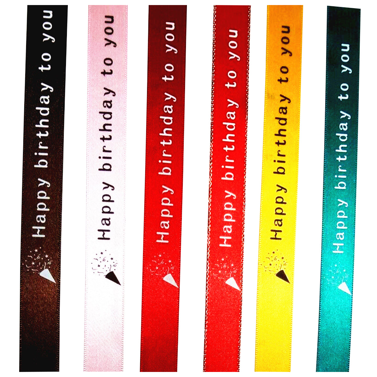 Ruban de satin imprimé personnalisé pour emballages, ornements et couvre-chefs