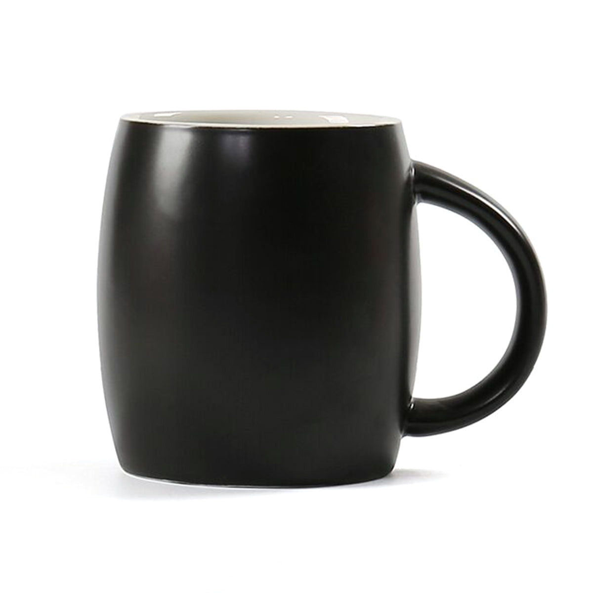 Tasse à café ovale en céramique de 400 ml