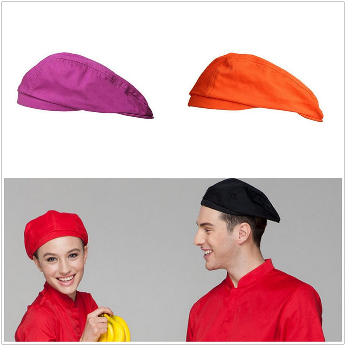 Chef à casquettes