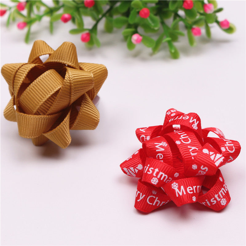 Bottle Ribbon Bow Hanging Ornament