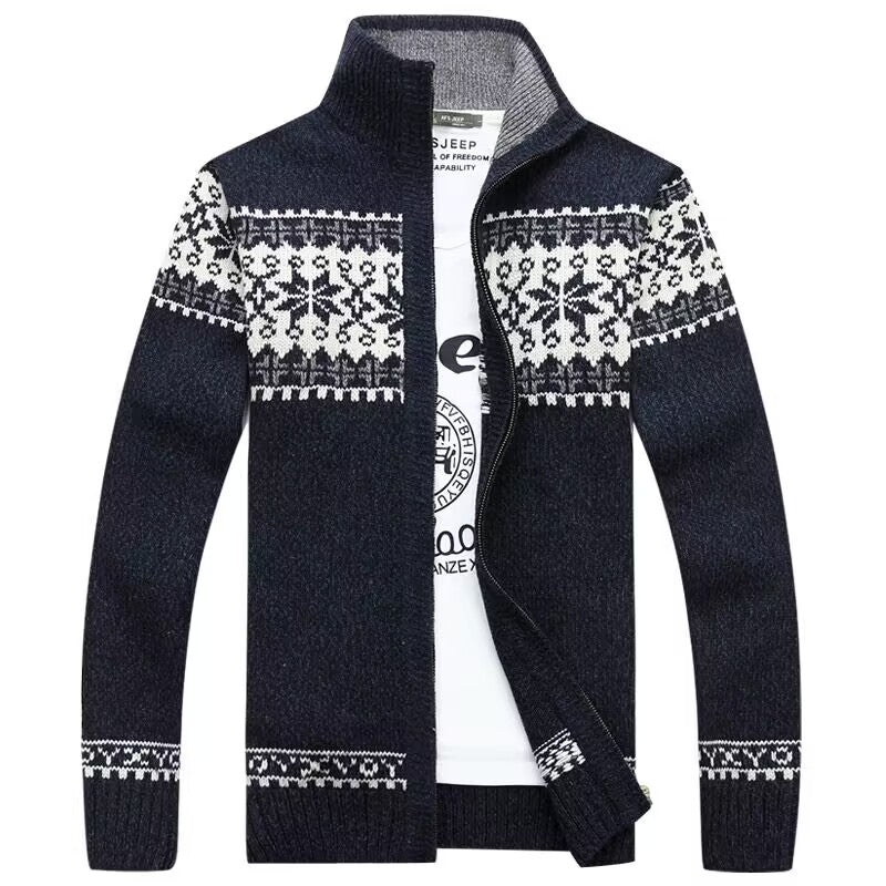 Pull zippé pour homme