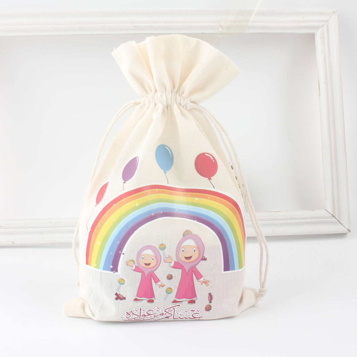 Full Color Drawstring Bags And Pouches