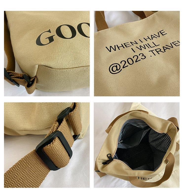 Sac à dos en toile, sac à main et sac à bandoulière