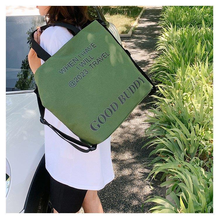 Sac à dos en toile, sac à main et sac à bandoulière