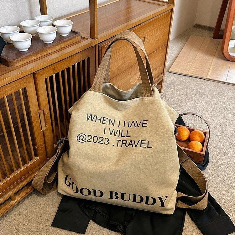 Sac à dos en toile, sac à main et sac à bandoulière