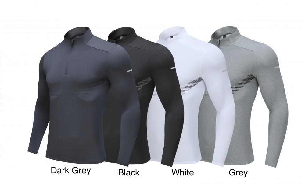 Veste à manches longues et fermeture éclair quart de tour pour homme