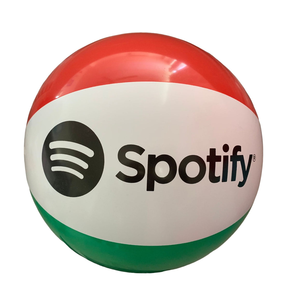 Ballon de piscine gonflable en PVC bicolore de 40 cm