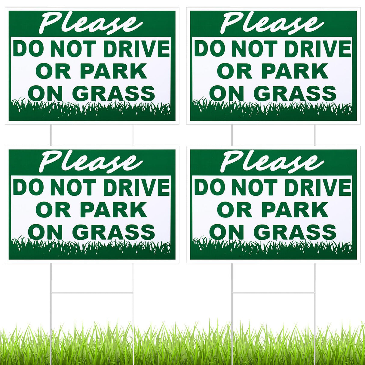 Panneau de sac de pelouse imprimé sur les deux côtés