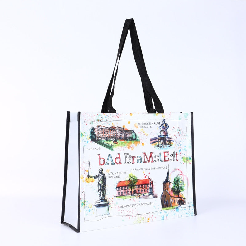 Sac fourre-tout non tissé laminé