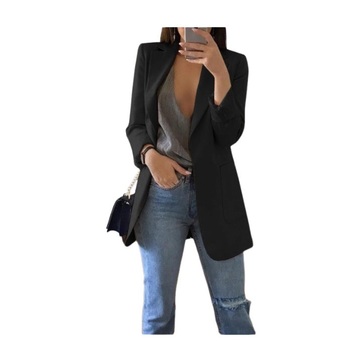 Women Classic Suit Coat