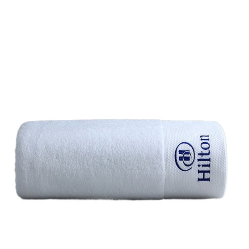 Serviette de bain blanche