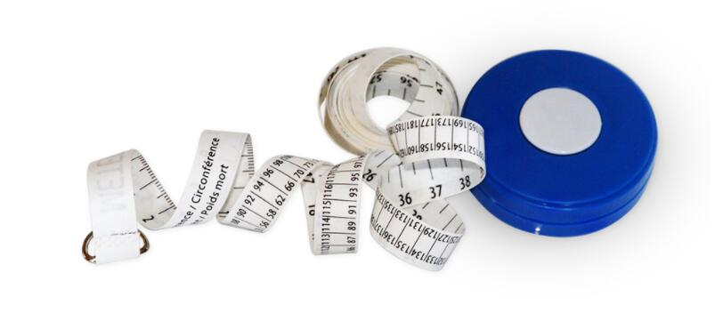 Ruban à mesurer pour bétail