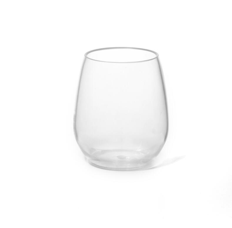Verre à vin en plastique de 15 oz