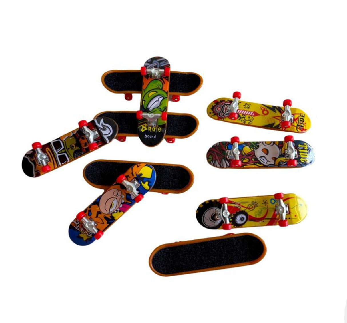 Planches à roulettes à doigts