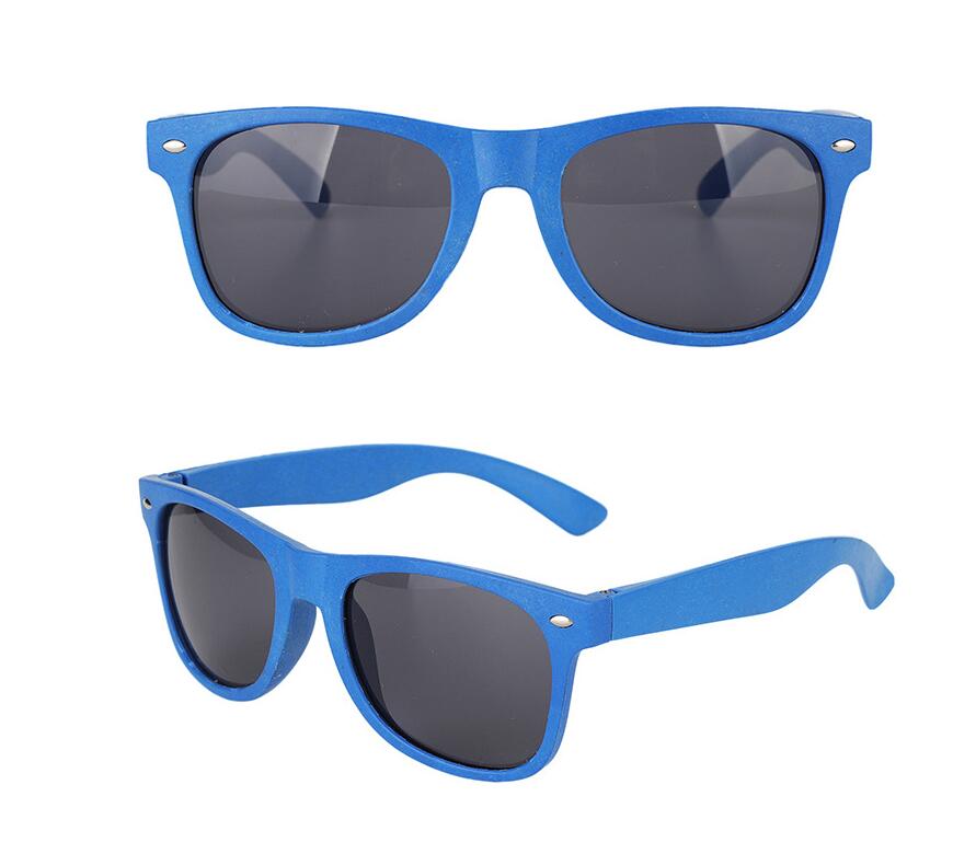 Lunettes de soleil en paille de blé