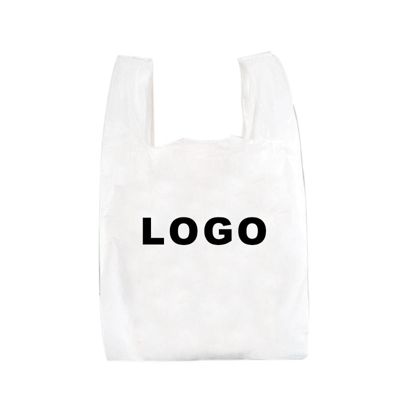 Sac de courses en plastique pour t-shirts