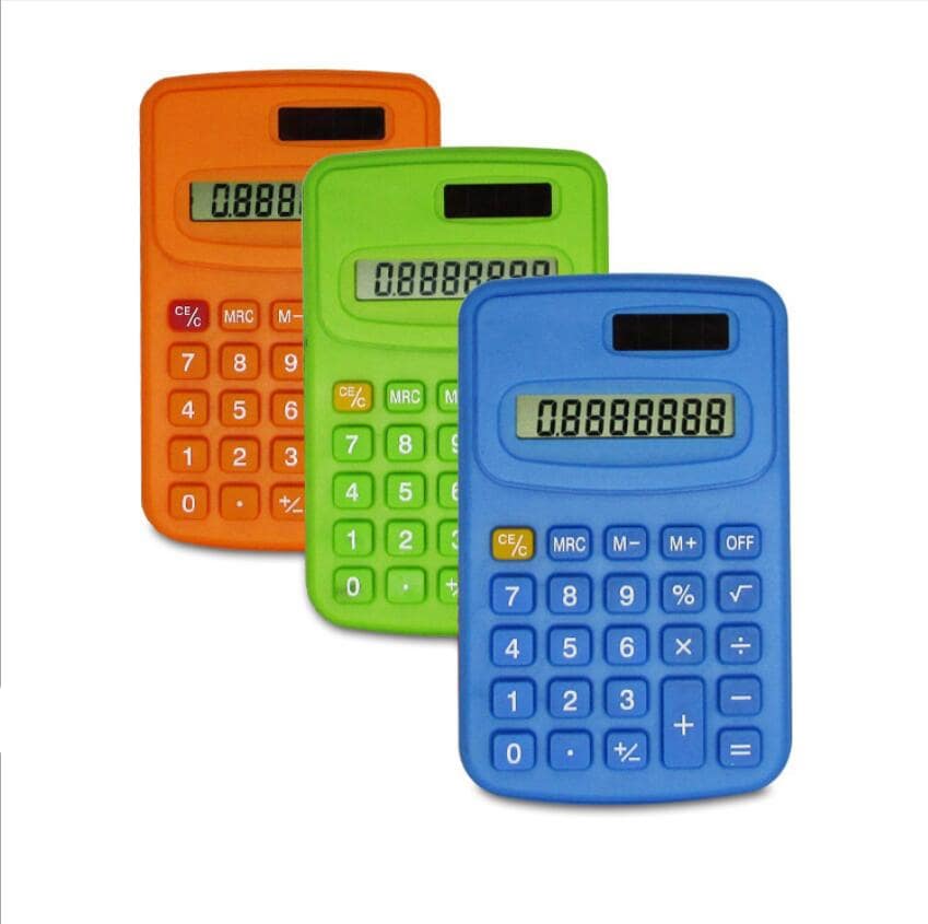 Calculatrice solaire de poche