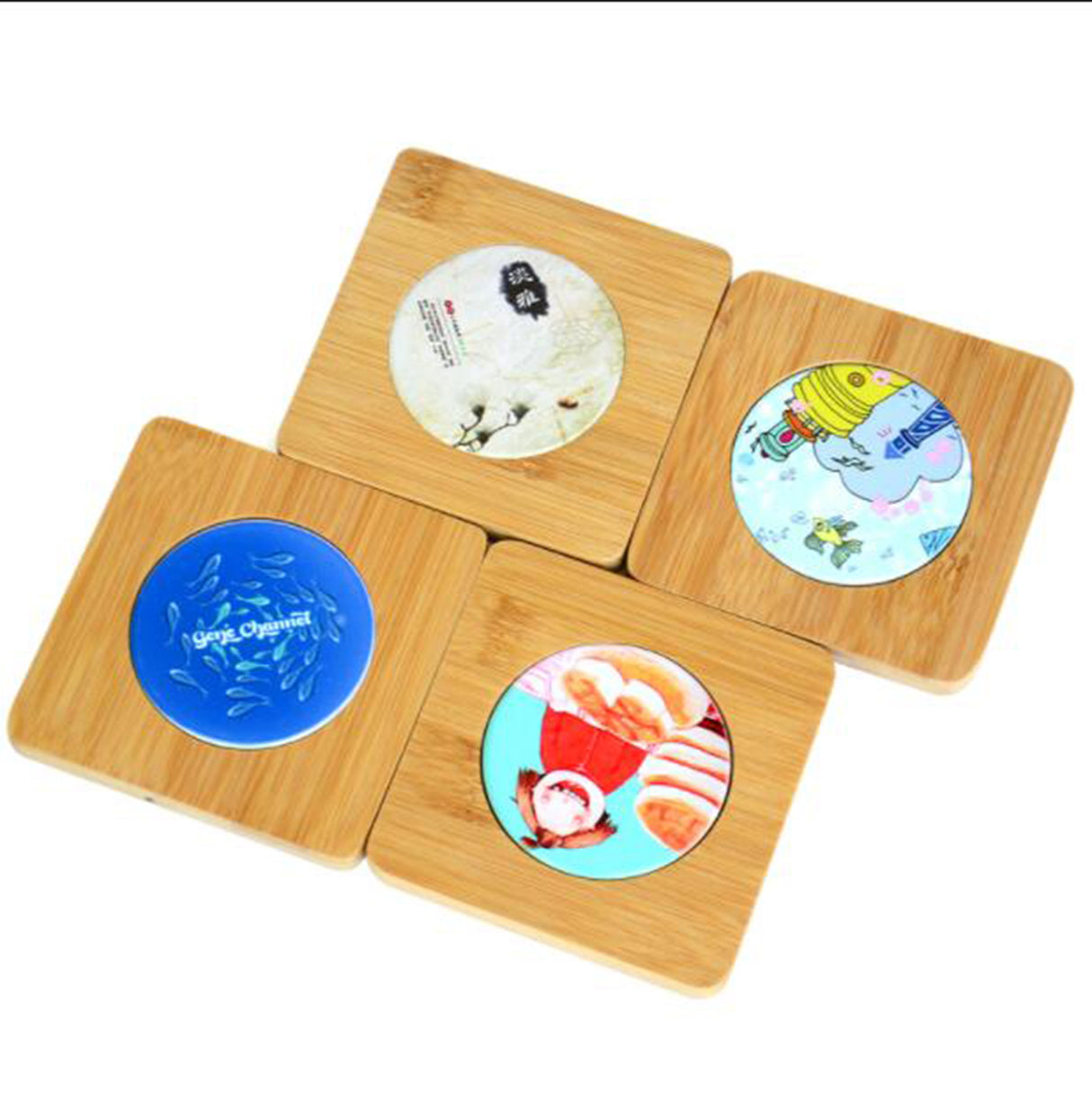 Dessous de verre en bambou