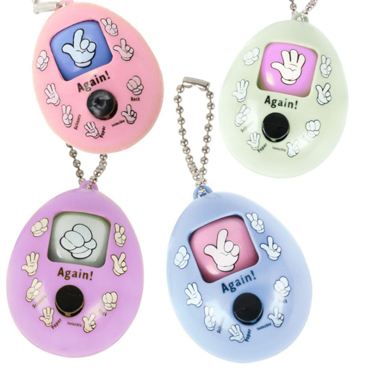 Porte-clés jouet œuf torsadé