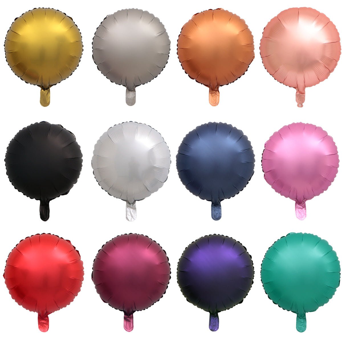 18 Inch Round Foil Balloon - Yorkn Inc✅