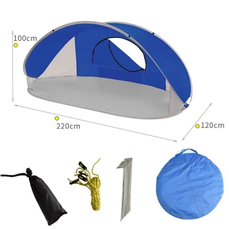 Abri de plage pour deux personnes