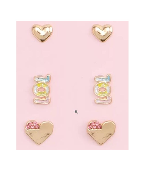 Boucles d'oreilles en alliage d'aluminium